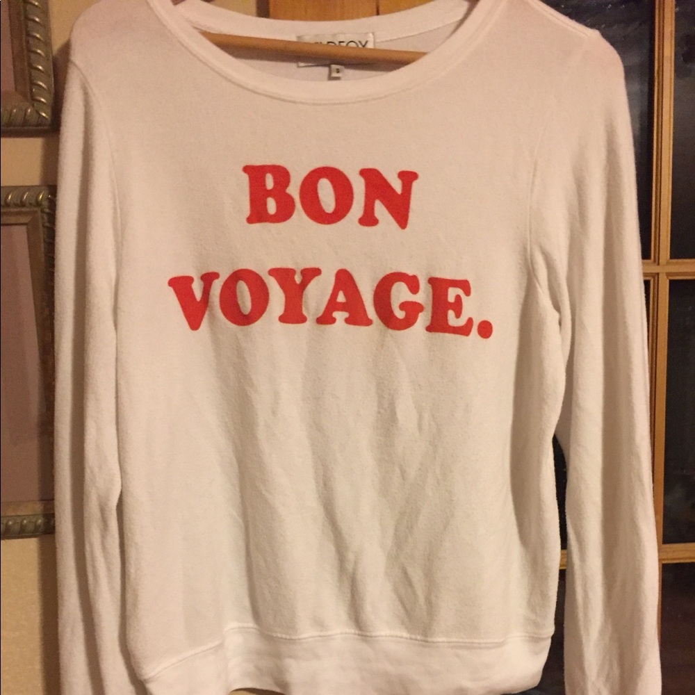 Wildfox Bon Voyage Sweatshirt